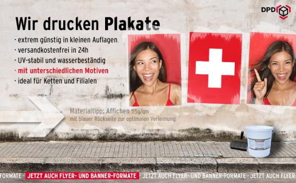 Günstige Plakate und Poster drucken lassen in Österreich und der Schweiz