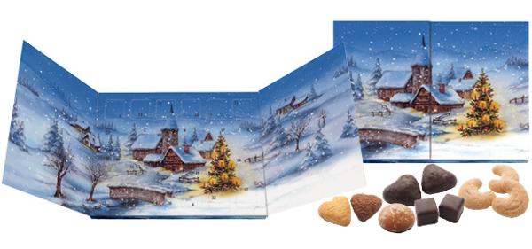 Der Lebkuchen Adventskalender ist die beste Werbung im Advent und ein hochwertiges Weihnachtsgeschenk