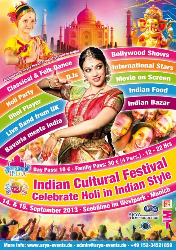 Servus India Open Air Festival - Indien hält in München Einzug