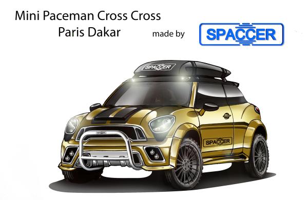 Mini Paceman Cross Cross Paris Dakar ist das erste „Sports Activity Coupé“ im Premium Segment