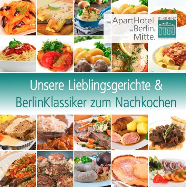ApartHotel Residenz Am Deutschen Theater veröffentlicht Kochbuch für Hotelgäste
