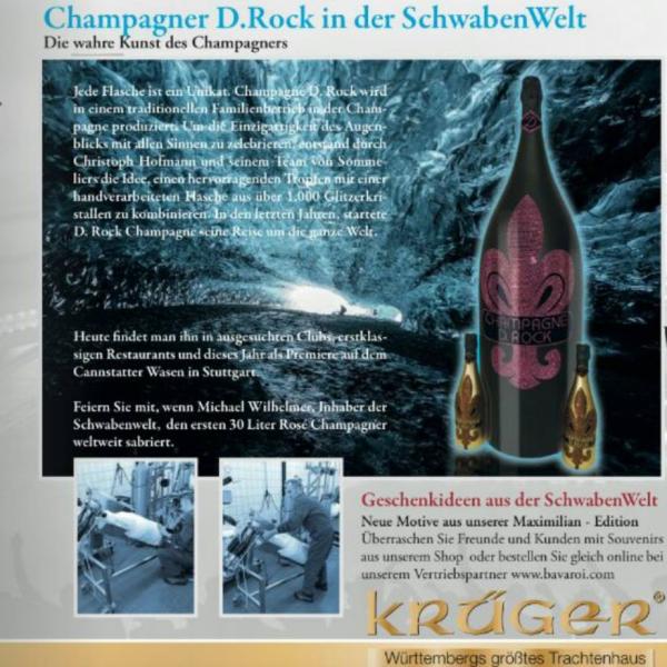 Champagne D. Rock auf dem Canstatter Wasen und Oktoberfest München
