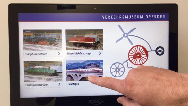 Haase & Martin GmbH entwickelt Medienstation für die Modelleisenbahn-Sammlung im Verkehrsmuseum Dresden