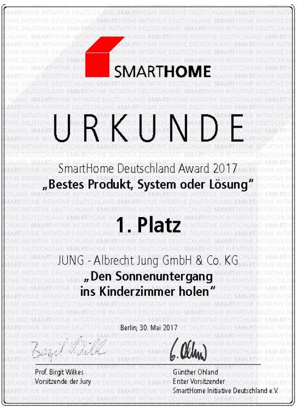 Initiative SmartHome-Deutschland nominiert Unternehmen E- Necker  