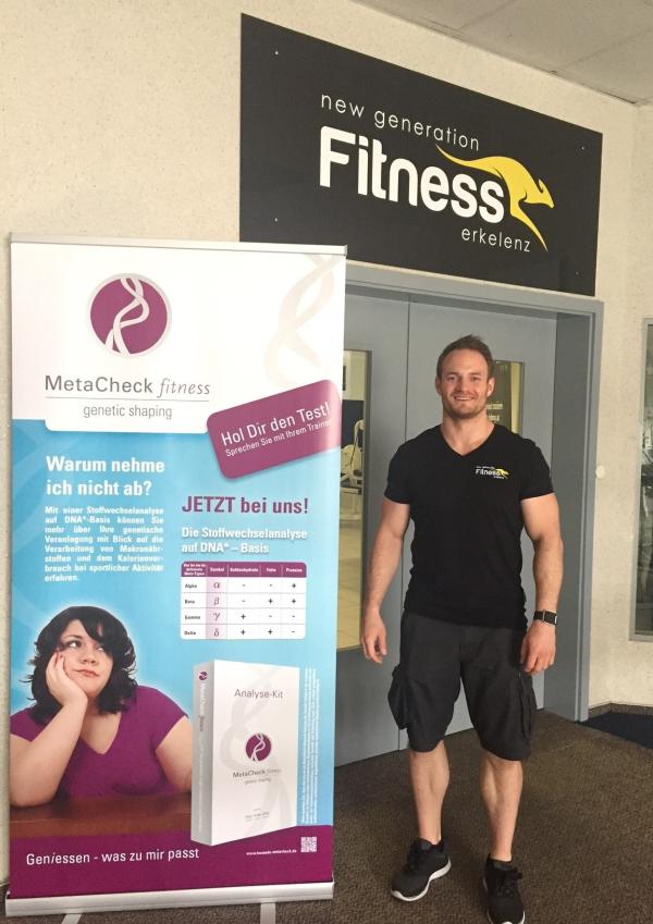 Erkelenz - Christian Göbner, Personal Trainer und Fitness Expert startet mit dem MetaCheck fitness®  