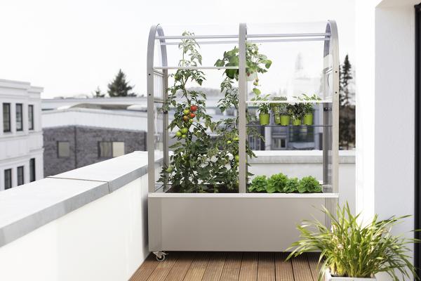 Mobiles Gewächshaus von Hoklartherm ermöglicht Urban Gardening