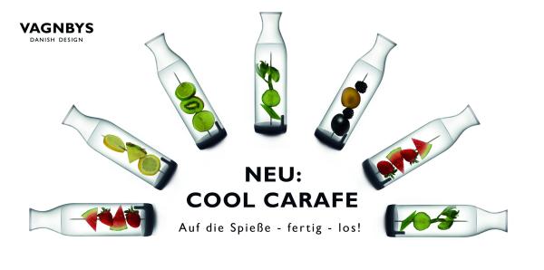 Produktneuheit aus Dänemark - Cool Stick Karaffe