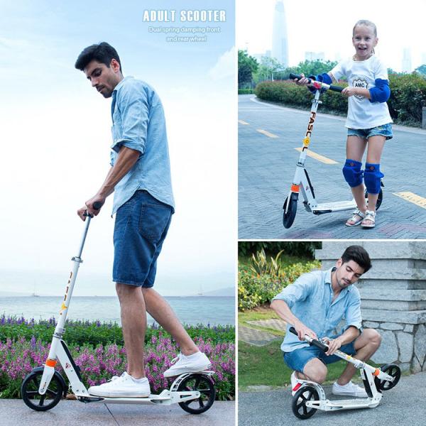 Big Wheel Kick Scooter von Fascol bietet stylische Mobilität für Teens und Erwachsene 