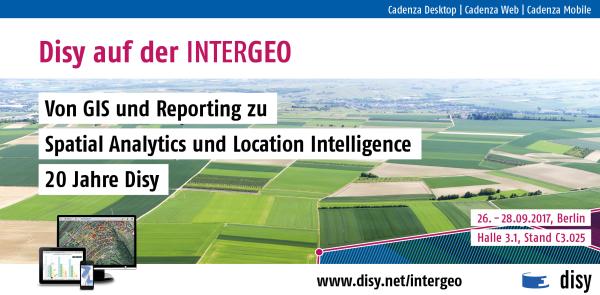 Disy Vortrag auf INTERGEO-Kongress über Geodateninfrastrukturen in der öffentlichen Verwaltung