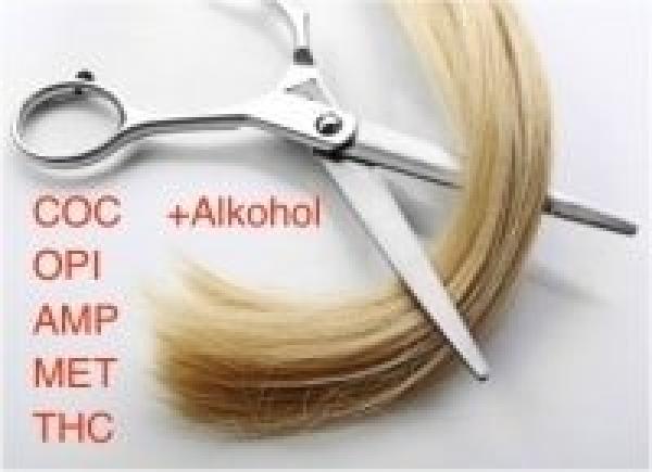 Ein Screening der Haare kann Drogen- oder Alkoholkonsum nachweisen
