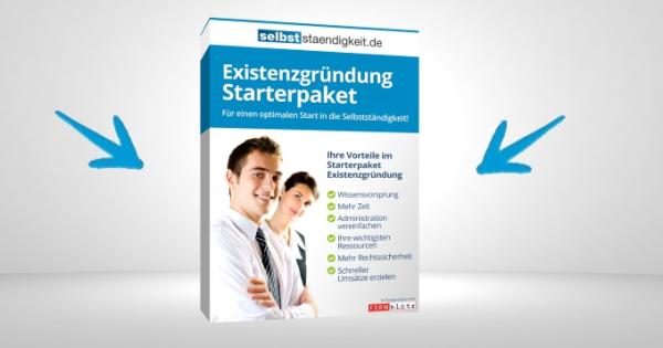 Neu - Das Existenzgründung Starterpaket von selbststaendigkeit.de