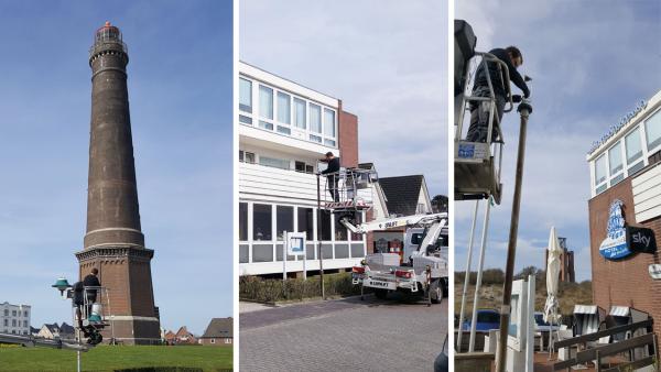 Leuchtturmprojekt für Straßenbeleuchtung an der Nordseeküste