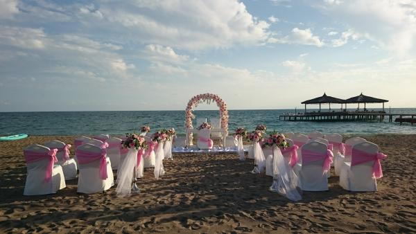 Traumhochzeit " Heiraten am Strand in der Türkei "