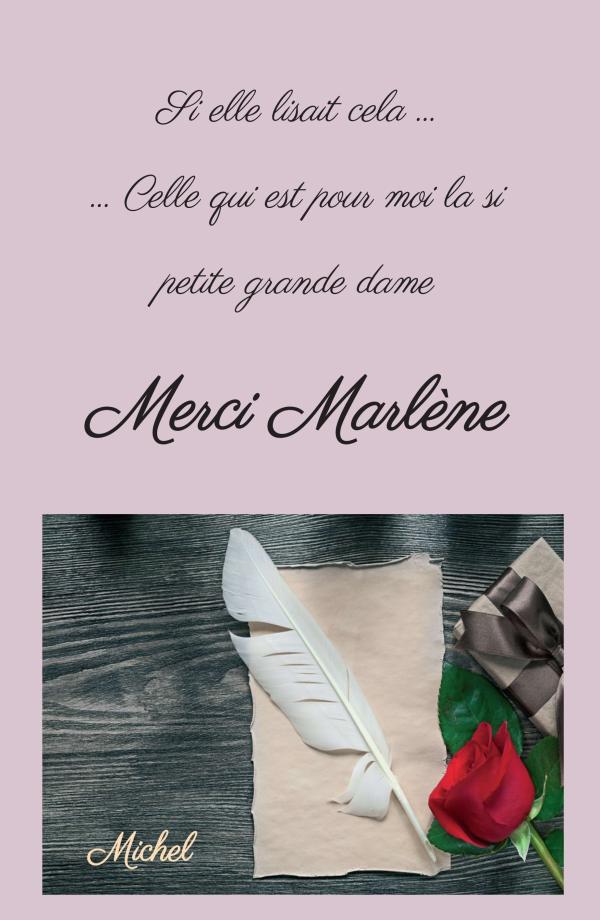Merci Marlène - eine außergewöhnliche Liebesgeschichte auf Französisch