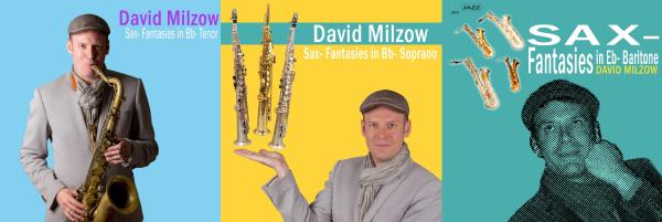 Saxophonist David Milzow vervollständigt seine Saxophon- Trilogie