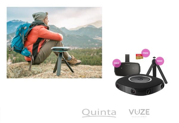 360 Grad VR Kamera von VUZE jetzt als Bundle erhältlich
