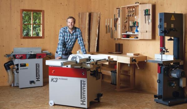 Die HAMMER-Werkstatt -  Perfekte Holzbearbeitung kann sich jeder leisten