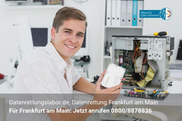 Einsatzkräfte im Dienste der Daten: Datenrettungslabor für Frankfurt - Retten von Festplatten, NAS und RAID Ar
