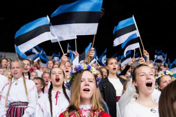 Estland feiert die Freiheit!