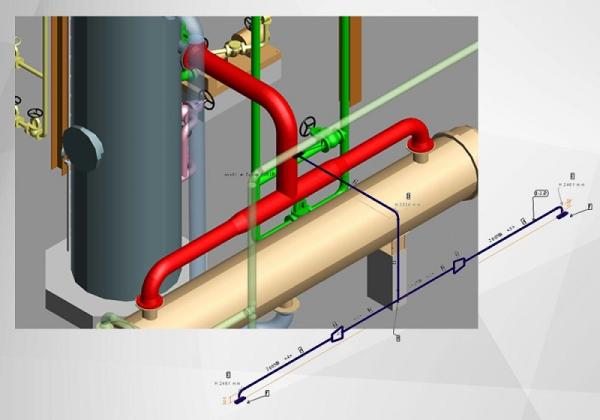 Der einfachste Weg, Isometrien für Rohrleitungen zu erstellen