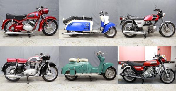 Oldtimer Motorrad, Motorroller und Radio Auktion