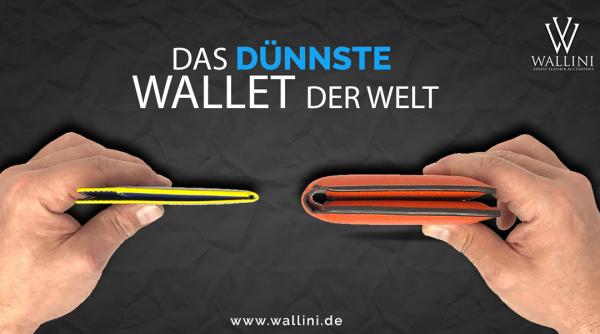 WALLINI - Das dünnste Wallet der Welt