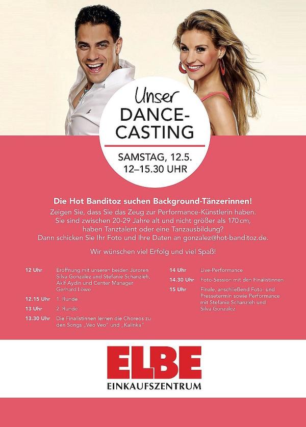 Presseeinladung: Dance-Casting der Hot Banditoz im Elbe-Einkaufszentrum
