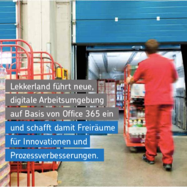 Net at Work setzt bei Lekkerland mit Office 365 neue digitale Arbeitsumgebung um