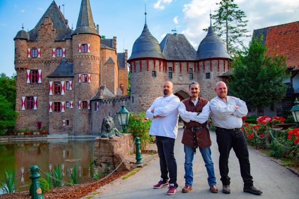Drei neue Gastronomen auf Burg Satzvey in der Eifel