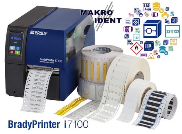 BradyPrinter i7100: Leistungsstarker, präziser Etikettendrucker 