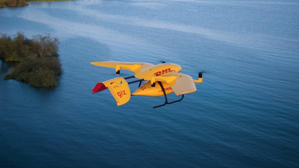 Wingcopter entwickelt Paketdrohne für DHL