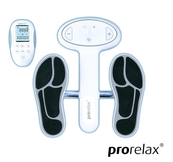 prorelax® TENS/EMS BodyTrainerActive. Pedal-Trainer zur Kreislauf-Stimulation und Fußmassage.