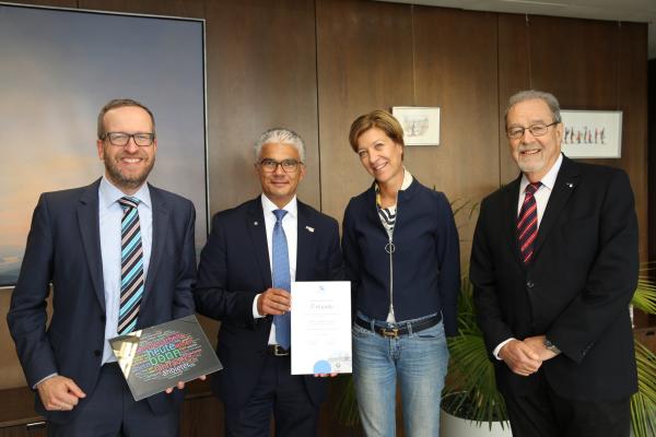 Bonns Oberbürgermeister wird neues Ehrenmitglied im Marketing Club Köln-Bonn
