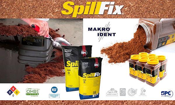 SpillFix Allzweck-Bindemittel für Öl und andere Flüssigkeiten