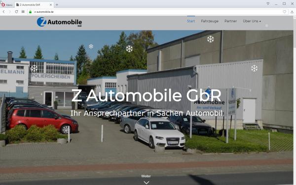 Z-Automobile GbR ab jetzt bei cmsGENIAL