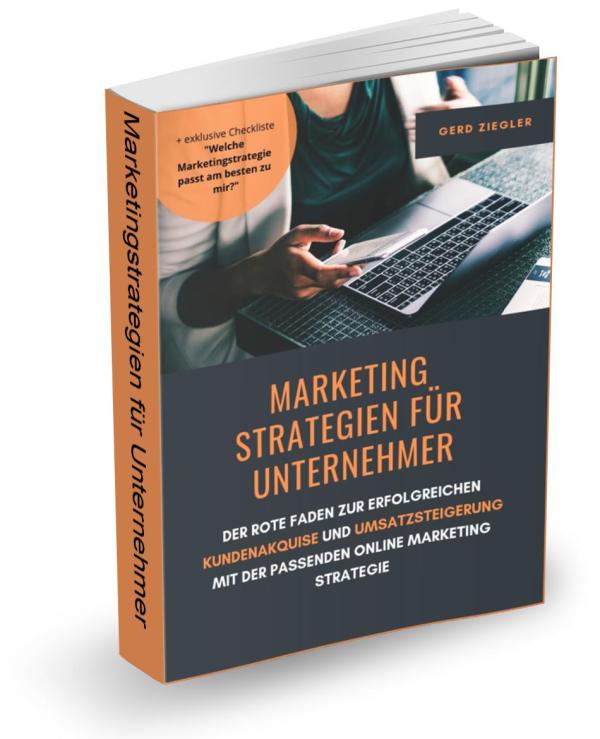 Marketingstrategien für Unternehmer - das neue Buch von Gerd Ziegler ist jetzt bei Amazon erschienen
