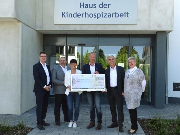 Gemeinnütziger NH/HH Recyclingverein spendet € 5.000  für Deutschen Kinderhospizverein
