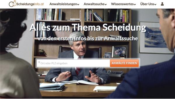ScheidungsInfo.at: Österreicher suchen nach Scheidungsanwalt, Einvernehmliche Scheidung und Scheidungsantrag