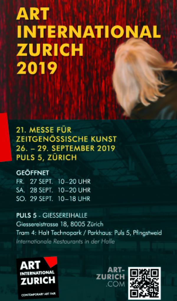 Aussteller und Katalog der Kunstmesse Zürich veröffentlicht