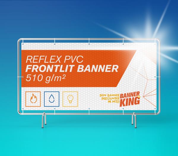 Reflektierende PVC Banner - der Marketing-Lichtblick für die dunkle Jahreszeit!