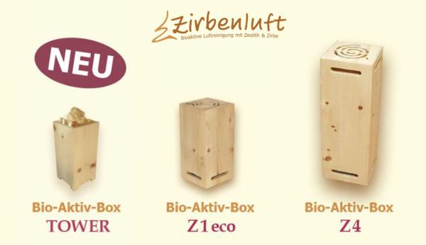 Saubere Luft & Gesunder Schlaf mit der Kraft der Natur: Die Zirbenluft Bio-Aktiv-Box.