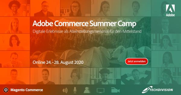 Adobe Commerce Summer Camp für den Mittelstand