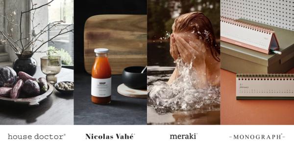 Unsere neuen skandinavischen Interior Design Marken: House-Doctor, Meraki, Nicolas Vahé und Monograph