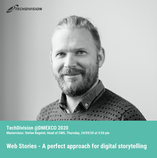 TechDivision hält Masterclass auf der DMEXCO 2020 zum Thema Web Stories