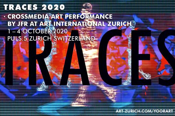 Traces 2020 - Die neue Event-Performance von JfR auf der 22. Kunstmesse Zürich