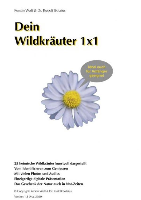 Empfehlung: "Dein Wildkräuter 1x1" von Kerstin Wolf & Dr. med. Rudolf Bolzius (Der Mitochondrien-Doktor)