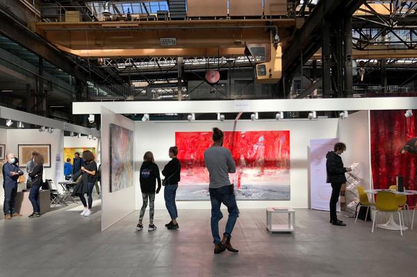 Trotz Corona wurde mit der Art International Zurich eine Kunstmesse in Zürich sicher durchgeführt.