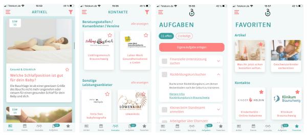 Braunschweiger Geburtskliniken starten gemeinsame Schwangerschafts-App