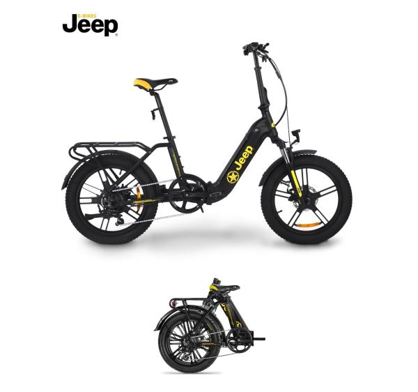 Neues Jeep Folding E-Bike mit komfortablem Tiefeinstieg