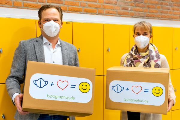500 Masken für Berliner Grundschule